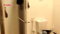 Straight Black Guy Takes Shower At Gay Friend's House