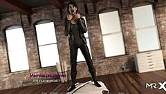 Blonde Poses Nude In Acting Lesson