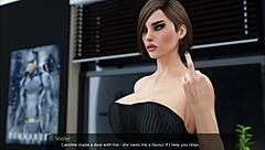 violet swallows my big load after licking my ass in milfy city