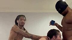 Masked Group Runs Train With Monster Cocks On Me