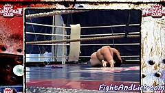 european babes wrestling and fingering shaved pussies