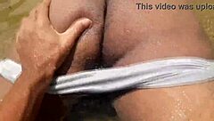 Nice River Bath Turns Into Hot Outdoor Fuck With Big Cock