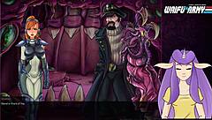 Starcraft Slut Swallows Sperm in Hentai Game!