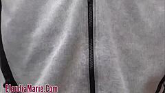 Big tit pornstar Claudia Marie rough sex at the show