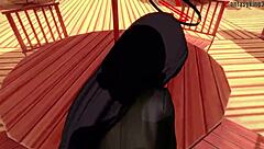 Sunako Nakahara has office sex in fantasy