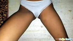 Hot curvy college girl in homemade African sex video