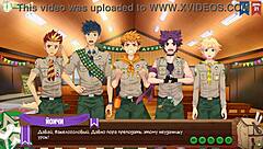 i write in my diary about game friends camp episode 36 with russian voiceover