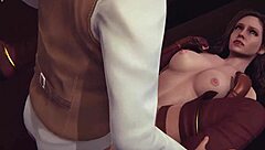 The Witcher's Yennefer in a 3D hentai game with 4K and 60/120 FPS