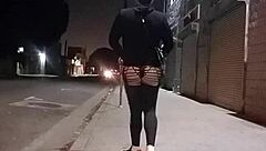 Gay Latino Selling Holes in Street