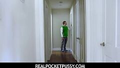 Petite Step Daughter Used as Fuck Toy on Patrick's Day