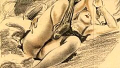 vintage erotic drawings, 'so timeless and hot'