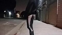 Gay Latino Selling Holes in Street