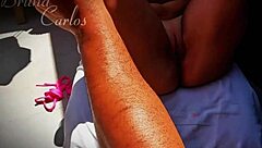 Can you handle my college friend's huge cock? I rode it wildly while he fucked me deep in every position.