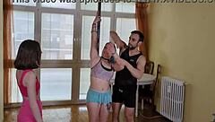 Teacher Gives Pole Dance Lesson To Students, Leading To Group Fucking