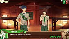 i write in my diary about game friends camp episode 36 with russian voiceover