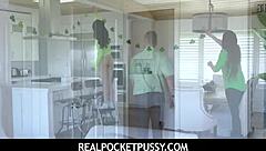 Petite Step Daughter Used as Fuck Toy on Patrick's Day