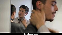 Stepson Craves to Ride Stepdad’s Hard Cock Wildly