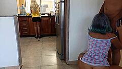 Hidden Sex With Stepmother's Husband