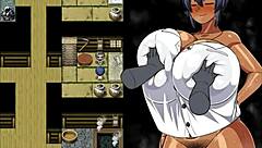 Tanned beauty Natsuki gets gangbanged by horny village lads