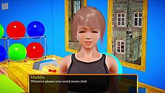 My New Family Game With Small Tits Blonde!