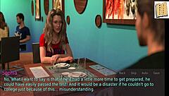 Wife and stepmother play a game