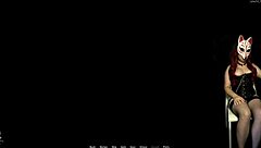 Slut stripper gives blowjob in hentai.