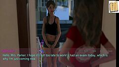 Wife and stepmother play a game