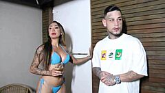 Cleaning Pool Leads To Intense Fucking With Tattooed Boss