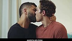 hot taboo gay sex with deep bareback action  