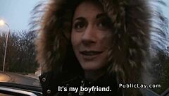 couple from public banging moves indoor for camera with blowjob and ass fucking