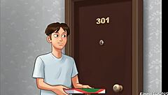 i played summertime saga where stepdaughter catches stepmom with pizza guy