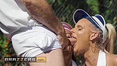 phoenix and kelsi share tennis instructor's cock