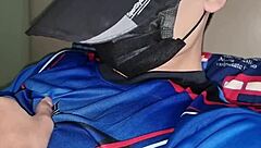 Ever Fucked a Pro Football Player After the Game? Bareback Interracial Action!