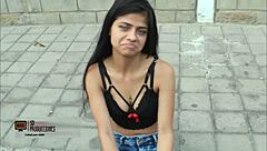 Offering Money To Street Prostitute For Incredible Blowjob And Cumshot