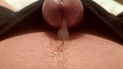 the massage turned into a handjob with semen flowing like rain