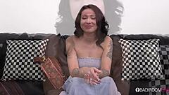 Raven Lane's anal audition ends with a facial and ass to mouth creampie