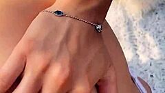 mia bandini blonde in fishnets assfucked to mouth creampied in woods