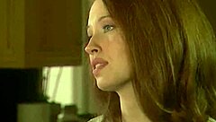 Hot Redhead With Small Tits Blows And Rides Cowgirl On Sofa