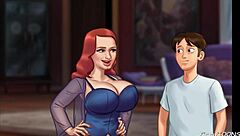 i played summertime saga where stepdaughter catches stepmom with pizza guy
