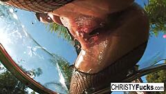 Teen Amateur Lesbian Eats Pussy At Party In HD