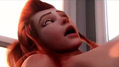 feeling the pleasure of riding in 3d hentai