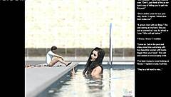 small girl performs sexual gesture in 3d cartoon episode 8