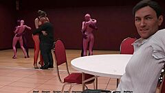 Perfect housewife gets a 3 woman fuckfest in this anime porn