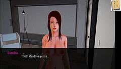 My new family episode 47 features brunette in homemade setting