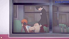 Futaba Sakura and Ann Takamaki and Ren Amamiya Intense Sex - Persona 5 Hentai