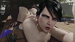 Bayonetta In Hentai Cartoon Style