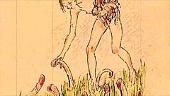 Vintage Erotic Illustration Evokes Passion