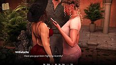 Anime-based porn game with user interaction
