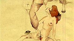 Vintage Erotic Illustration Evokes Passion