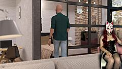 College Girl Upskirt Hentai Scene